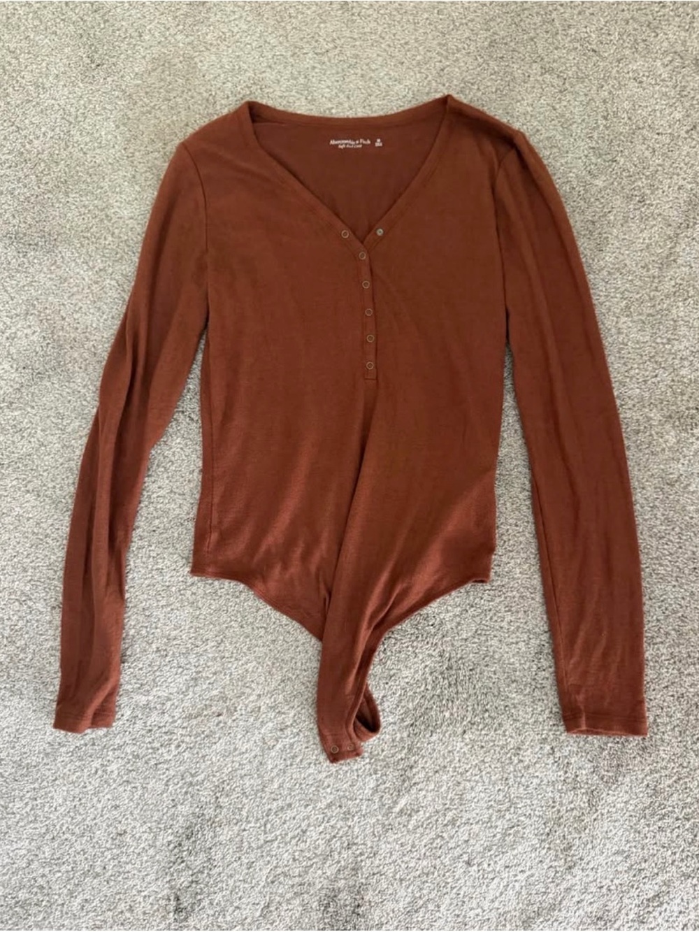 Abercrombie Long-Sleeve Henley Bodysuits